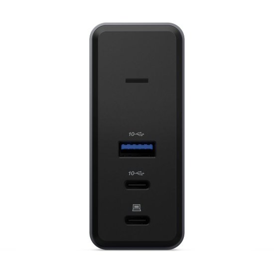 Docking station LENOVO X9 Charging GaN Dock, USB-C na USB-A 3.2, 2x USB-C, HDMI 2.1, microSD Card Reader, 60W PD