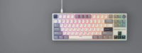 Tipkovnica ROYAL KLUDGE RK-R87PRO, RGB osvjetljenje, mehanička, Brown prekidači, žična, US raspored, 88 tipki, Half Grey