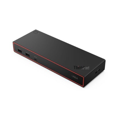 Docking station LENOVO ThinkPad USB4 Dock 5000, USB4 na 4x USB-A 3.2, 2x USB-C 3.2, HDMI 2.1, 2x DisplayPort 1.4, G-LAN