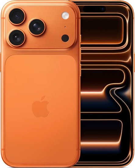 Mobitel APPLE iPhone 17 Pro, 6,3", 12 GB, 512 GB, iOS, narančasti