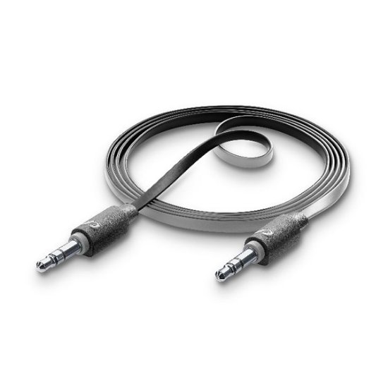 Kabel audio CELLULARLINE NEW 2016, 3.5mm (M) na 3.5mm (M), crni