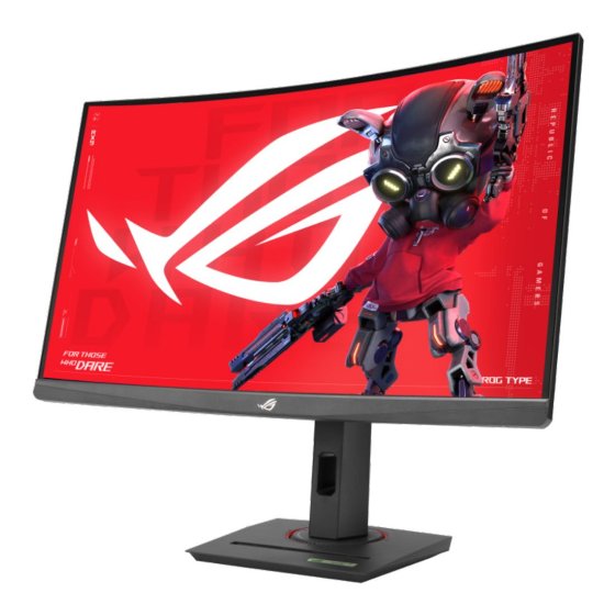 Gaming monitor 27" ASUS ROG Strix XG27WCS, QHD, VA, 180Hz, 1ms, 400cd/m2, FreeSync, crni