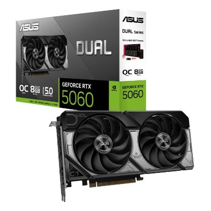 Grafička kartica ASUS GeForce RTX 5060 Dual OC, 8GB GDDR7