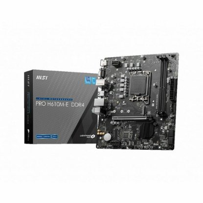 Matična ploča MSI PRO H610M-E, Intel H610, DDR4, mATX, s. 1700