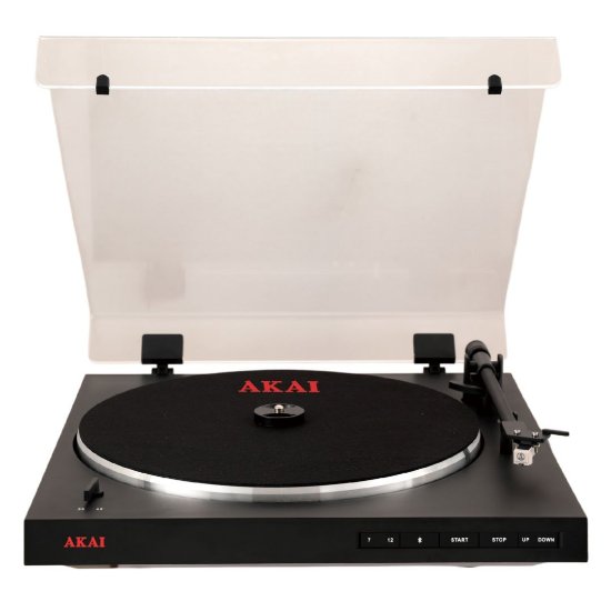 Gramofon AKAI TTA-100, automatski, USB, BT, daljinsko upravljanje, crni