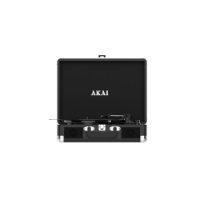 Gramofon AKAI ATT-18BT, USB, BT, ugrađeni zvučnici, crni