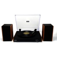 Gramofon AKAI ATT-240SP, USB, BT, FM radio, CD player, zvučnici, drvo