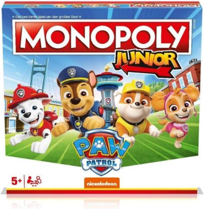 Društvena igra MONOPOLY Junior - Paw Patrol (EN)