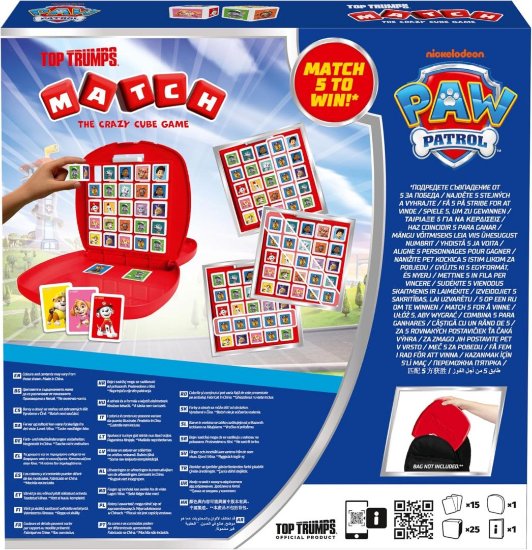 Društvena igra TOP TRUMPS MATCH - Paw Patrol (Dino Rescue)