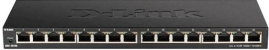 Switch D-LINK DGS-1016S/E, 10/100/1000 Mbps, 16-port