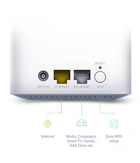 Wireless range extender D-LINK M15 Eagle Pro AI, AX1500 Mesh System, bežični, 3 komada
