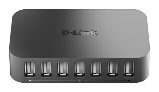 USB HUB D-LINK DUB-H7, 7-portni, vanjski strujni adapter