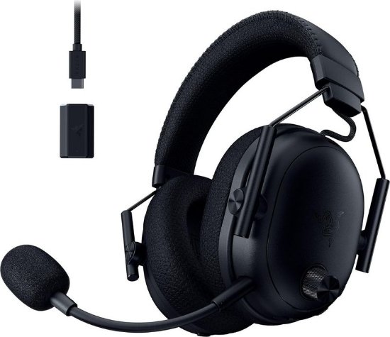 Slušalice RAZER BlackShark V3 Pro, bežične, crne