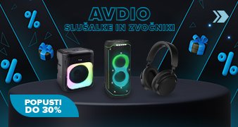 slušalke in zvučniki