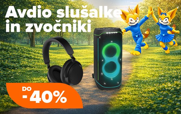 slušalke in zvočniki