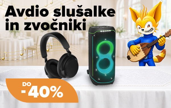 slušalke in zvočniki