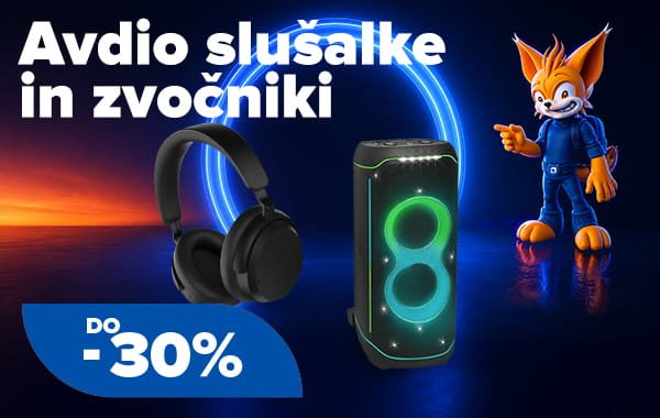 slušalke in zvočniki